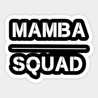 Mamba Squad Sticker